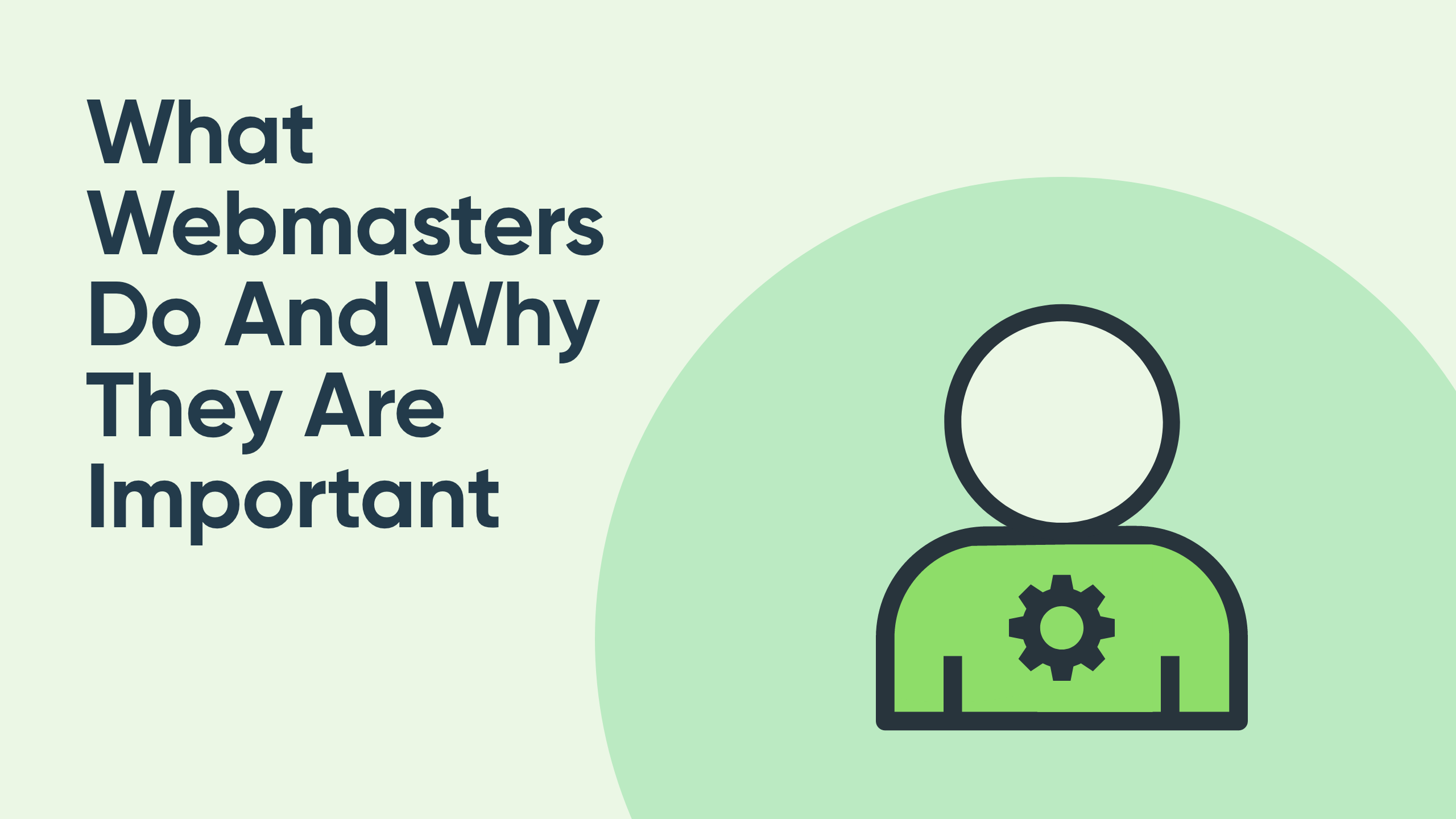 What Is A Webmaster? What They Do And Why They Are Important. - Sitechange
